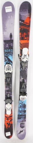 Nordica The Ace J Twin Tip Junior Skis with Bindings - 138 cm Used