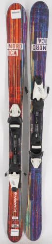 Nordica The Ace J Twin Tip Junior Skis with Bindings - 138 cm Used