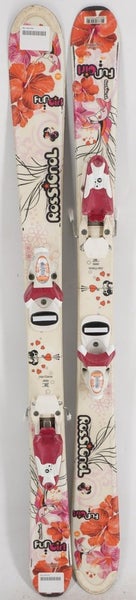 Rossignol Fun Girl Kids Skis with Bindings - 110 cm Used