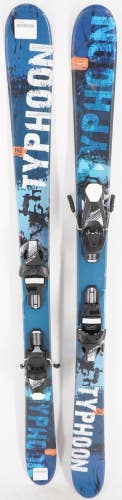 Axis Typhoon Twin Tip Junior Skis with Bindings - 145 cm Used