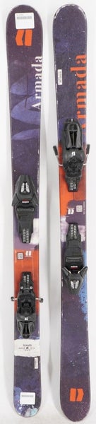 Armada Bantam Twin Tips Kids Skis with Bindings - 130 cm Used