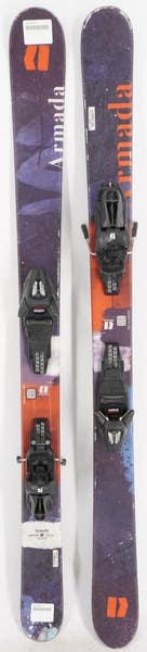 Armada Bantam Twin Tips Kids Skis with Bindings - 130 cm Used