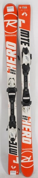 Rossignol Hero J Multi Event Junior Skis with Bindings - 140 cm Used