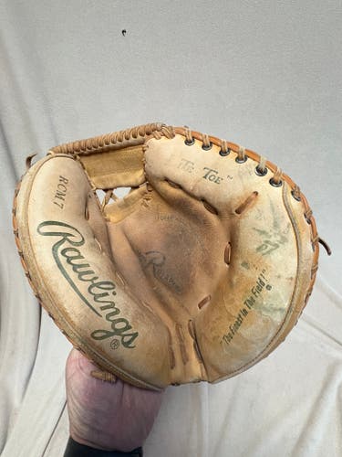Catcher's RH Rawlings LiTe Toe Baseball Glove (Used)