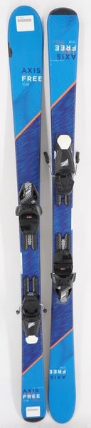 Axis Free Team Junior Skis with Bindings - 140 cm Used