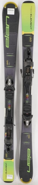 Elan Element Adult Skis with Bindings - 140 cm Used