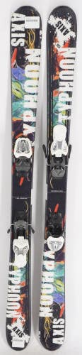 Axis Typhoon Twin Tip Junior Skis with Bindings - 135 cm Used