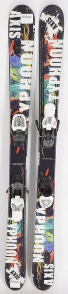 Axis Typhoon Twin Tip Junior Skis with Bindings - 135 cm Used