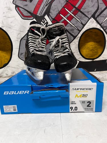 2024 Bauer Supreme M50 Pro Hockey Skates 9 (Used)