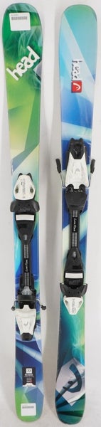 Head Residue Park & Pipe 77 Twin Tip Junior Skis with Bindings - 127 cm Used