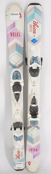Volkl Chica Kids Skis with Bindings - 100 cm Used