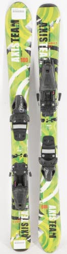 Axis Team Synflex Kids Skis with Bindings - 100 cm Used