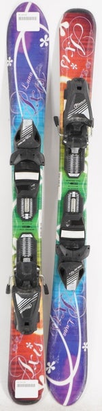 Axis Luna Kids Skis with Bindings - 90 cm Used