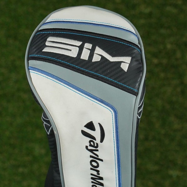 TAYLORMADE ORIGINAL SIM DRIVER HEADCOVER WHITE / BLACK / GREY ~ LOOK!!