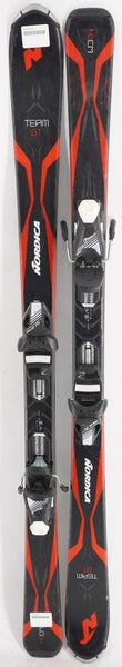 Nordica Team GT Junior Skis with Bindings - 140 cm Used