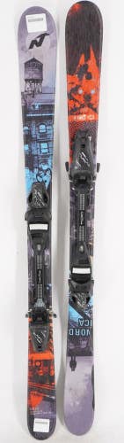 Nordica The Ace J Twin Tip Kids Skis with Bindings - 128 cm Used