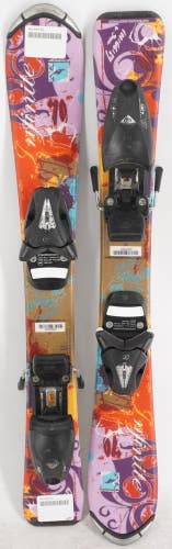 Nordica Infinite Kids Skis with Bindings - 70 cm Used