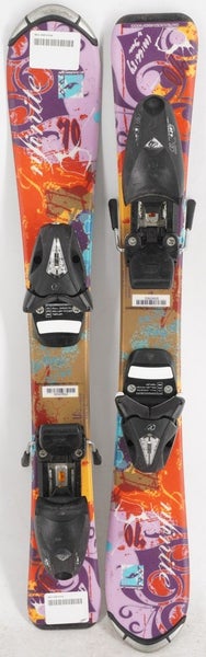 Nordica Infinite Kids Skis with Bindings - 70 cm Used