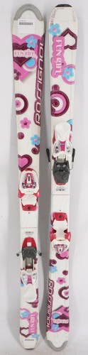 Rossignol Fun Girl Kids Skis with Bindings - 130 cm Used