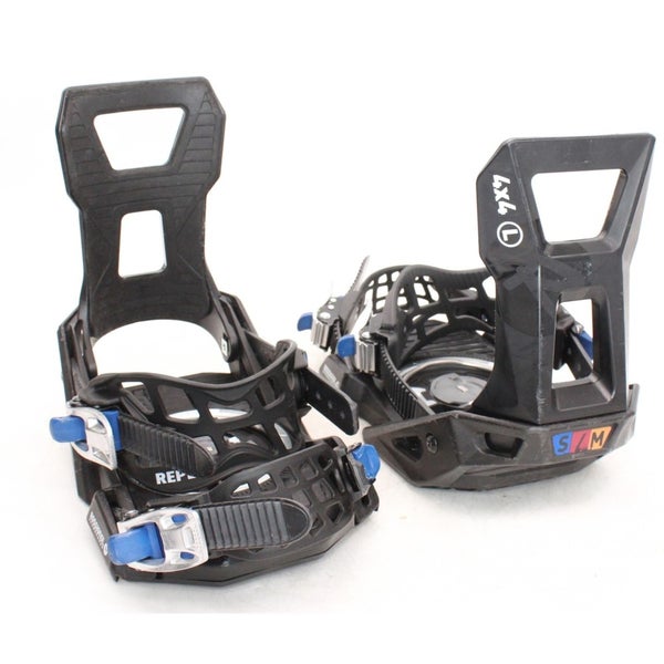 Rossignol Reply 4x4 Snowboard Bindings - Size S/M (Fits US Size 5.0 - 8.0) Used