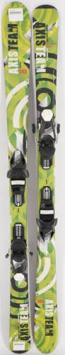 Axis Team Synflex Junior Skis with Bindings - 140 cm Used
