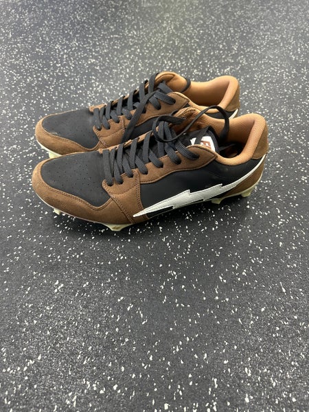 Used  Enzo Custom Travis Scott Adult FB Cleats Men 12 11849-S000033701