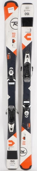 Rossignol Experience E-RTL Adult Skis with Bindings - 150 cm Used