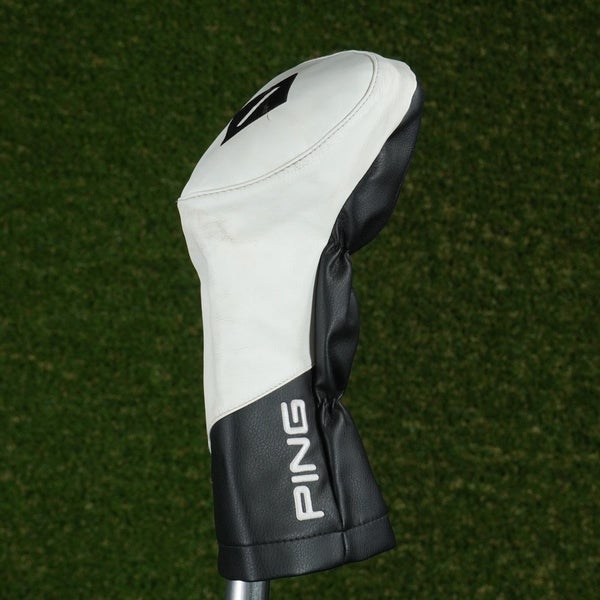 PING CORE DRIVER HEADCOVER WHITE / BLACK ~ WIOW!!