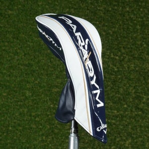 CALLAWAY PARADYM DRIVER HEADCOVER NAVY / WHITE ~ VERY NICE!!