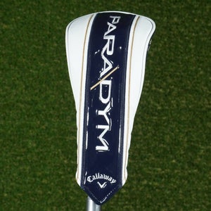 CALLAWAY PARADYM DRIVER HEADCOVER NAVY / WHITE ~ VERY NICE!!