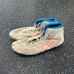 Used Asics Wrestling Shoes White Senior 14 11849-S000033704