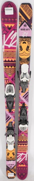 K2 Luv Bug Junior Skis with Bindings - 136 cm Used