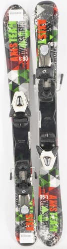 Axis Team Kids Skis with Bindings - 90 cm Used