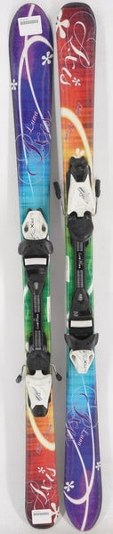 Axis Luna Junior Skis with Bindings - 130 cm Used