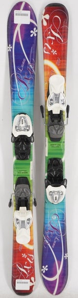 Axis Luna Kids Skis with Bindings - 100 cm Used