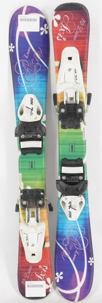 Axis Luna Kids Skis with Bindings - 70 cm Used