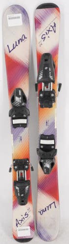 Axis Luna Kids Skis with Bindings - 90 cm Used