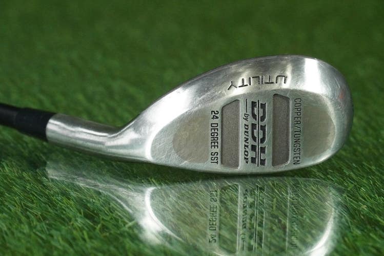 DUNLOP DDH 24 SST UTILITY DRIVING IRON HYBRID GRAMAN GX GRAPHITE FIRM FLEX RH