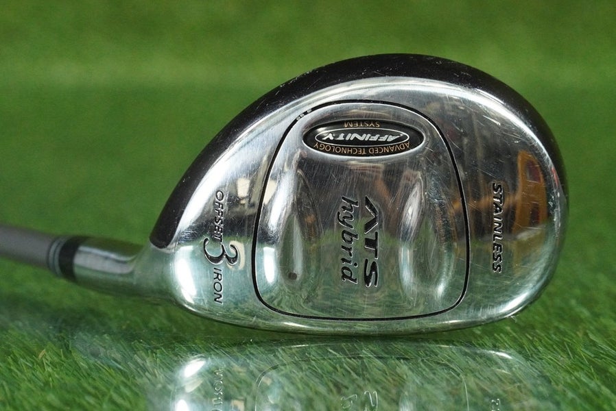 AFFINITY ATS 3 HYBRID OFFSET IRON ANTI-SLICE ALDILA HM-65 LADIES WOMEN'S