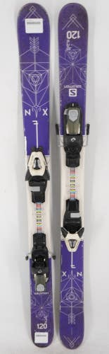 Salomon NFX Twin Tip Kids Skis with Bindings - 120 cm Used