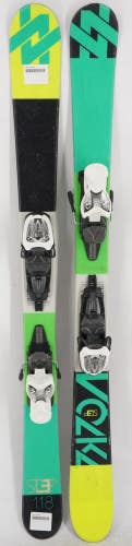 Volkl Step Twin Tip Junior Skis with Bindings - 118 cm Used