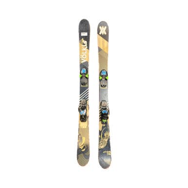 Used Volkl GOTAMA Boys DH Ski/Binding Black 128 cm 11883-S000144003