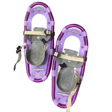 Used L.L. Bean WINTER WALKER Snowshoes Boys Pink 16" 11883-S000147796