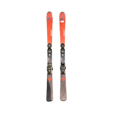 Used Nordica NAVIGATOR TEAM Boys DH Ski/Binding Red 140 cm 11883-S000152924