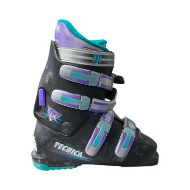 Used Tecnica TC1 Womens DH Ski Boot Black 225 MP - J04.5 - W5.5 11883-S000145196