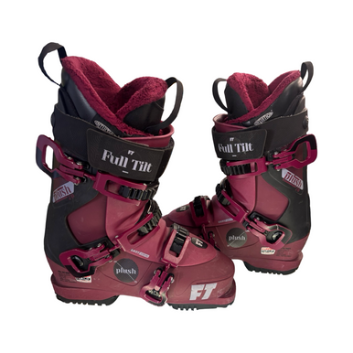 Used Full Tilt PLUSH 70 Womens DH Ski Boot Maroon 240 MP - J06 - W07 10299-S000302881