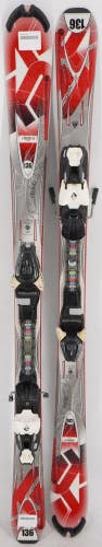K2 AMP Strike Junior Skis with Bindings - 136 cm Used