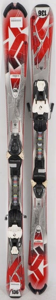 K2 AMP Strike Junior Skis with Bindings - 136 cm Used