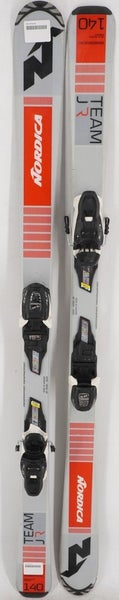 Nordica Team Junior Skis with Bindings - 140 cm Used