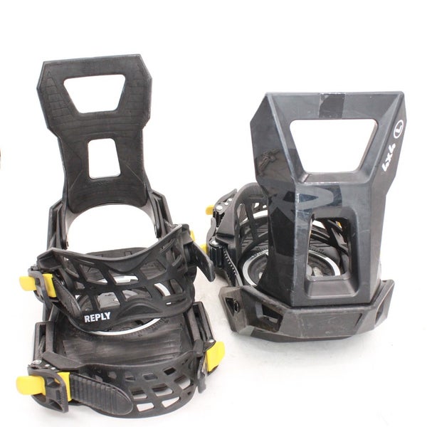 Rossignol Reply 4x4 Snowboard Bindings- Size M/L (Fits US Size 8.0 - 14.0+) Used